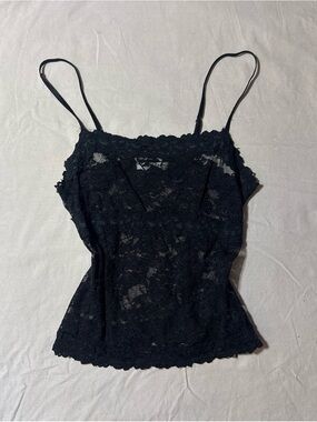 Honeydew Intimates Black Lace Camisole with Adjustable Straps